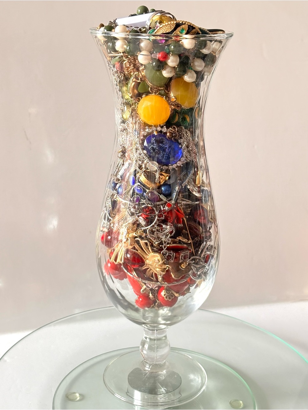 Red/blue/green Jewelry Jar Treasure Mix – Statement Pieces & Accessories Bundle